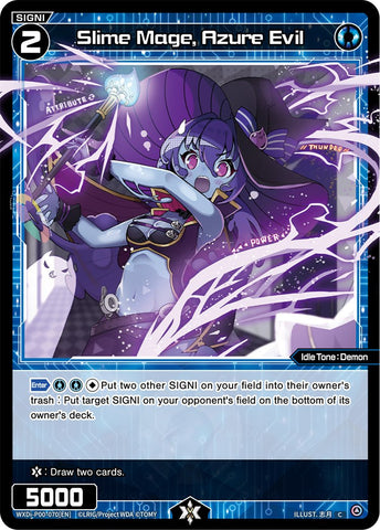 Slime Mage, Azure Evil - WXDi-P00-070[EN]