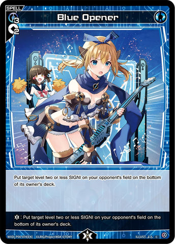 Blue Opener - WXDi-P00-074[EN]
