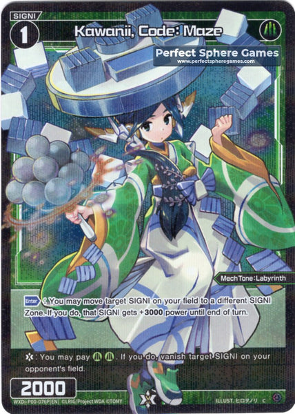 Kawanii, Code: Maze (Foil) - WXDi-P00-076P[EN]