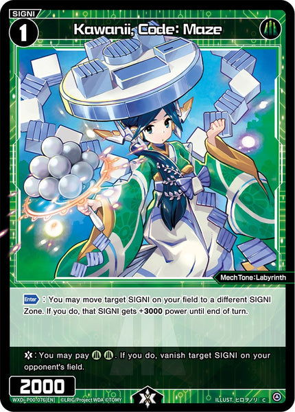 Kawanii, Code: Maze - WXDi-P00-076[EN]
