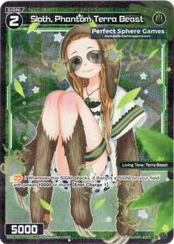 Sloth, Phantom Terra Beast (Foil) - WXDi-P00-077P[EN]