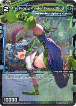 Tree Froggy, Phantom Aquatic Beast (Foil) - WXDi-P00-096P[EN]