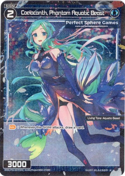 Coelacanth, Phantom Aquatic Beast - WXDI-P01-067P[EN]