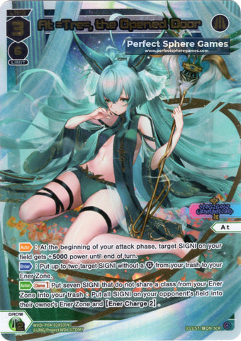 At =Tre=, the Opened Door (SCR) - WXDi-P04-028S[EN]