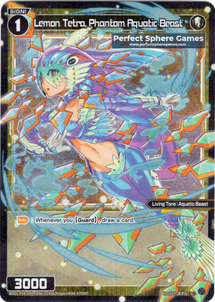 Lemon Tetra, Phantom Aquatic Beast (Foil) - WXDi-P04-046P[EN]
