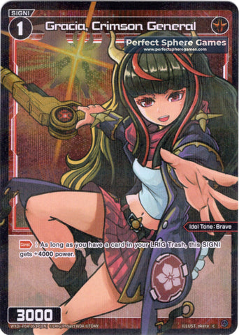 Gracia, Crimson General (Foil) - WXDi-P04-053P[EN]