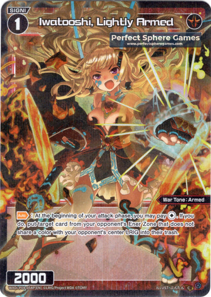 Iwatooshi, Lightly Armed (Foil) - WXDi-P04-054P[EN]