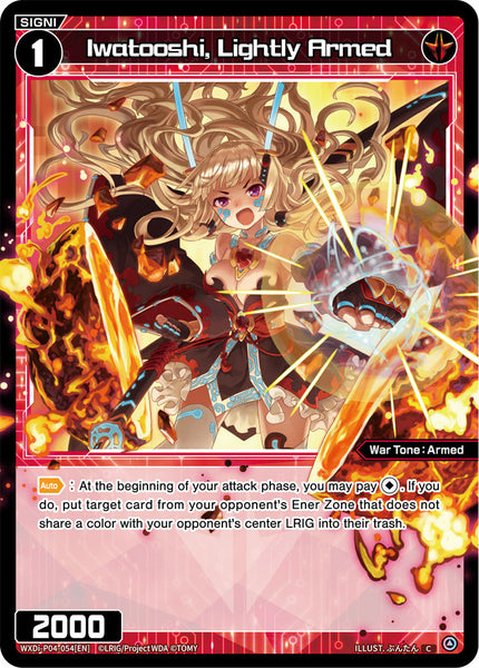 Iwatooshi, Lightly Armed - WXDi-P04-054[EN]