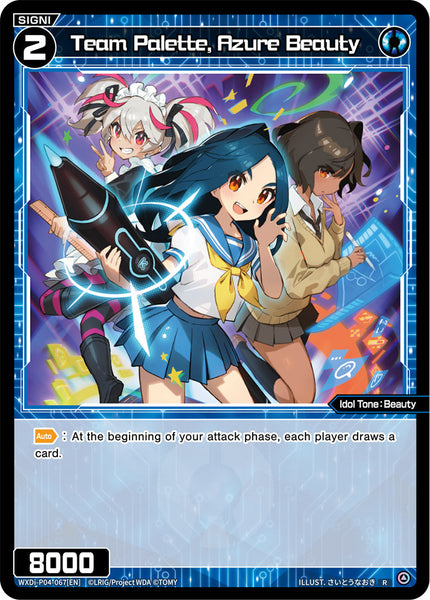 Team Palette, Azure Beauty - WXDi-P04-067[EN]
