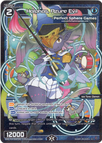 Halphas, Azure Evil (Foil) - WXDi-P04-068P[EN]