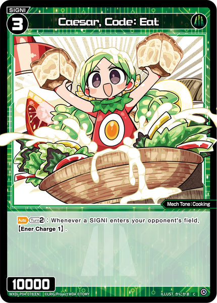 Caesar, Code: Eat - WXDi-P04-078[EN]