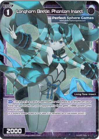 Longhorn Beetle, Phantom Insect (Foil) - WXDi-P04-081P[EN]