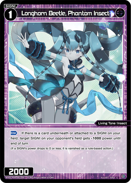 Longhorn Beetle, Phantom Insect - WXDi-P04-081[EN]