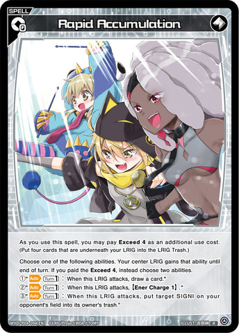Rapid Accumulation - WXDi-P04-094[EN]