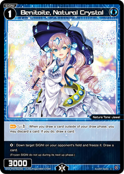 Benitoite, Natural Crystal - WXDi-P05-062[EN]