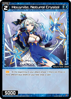 Hauynite, Natural Crystal - WXDi-P05-064[EN]