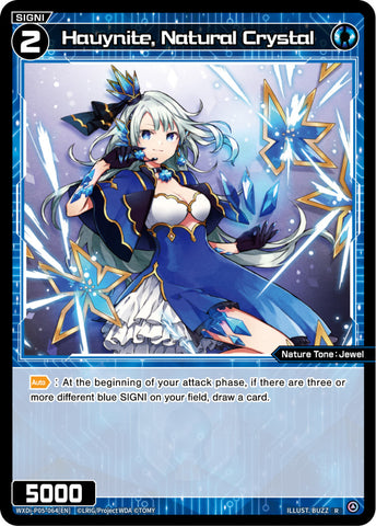 Hauynite, Natural Crystal - WXDi-P05-064[EN]