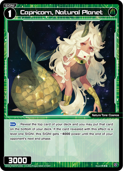 Capricorn, Natural Planet - WXDi-P06-071[EN]