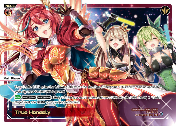 True Honesty - WXDi-P07-003[EN]