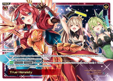 True Honesty - WXDi-P07-003[EN]