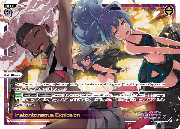 Instantaneous Explosion - WXDi-P07-005[EN]