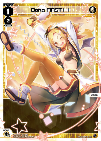 Dona FIRST++ - WXDi-P07-017[EN]