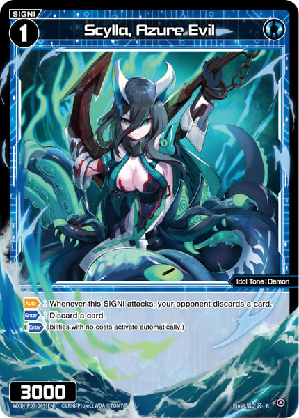 Scylla, Azure Evil - WXDi-P07-069[EN]