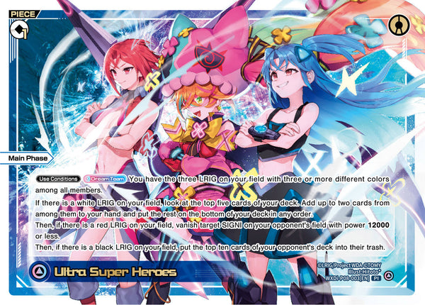 Ultra Super Heroes - WXDi-P08-003[EN]