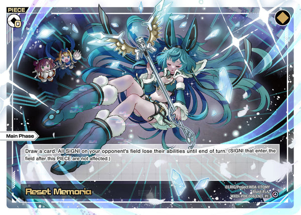 Reset Memoria - WXDi-P08-006[EN]