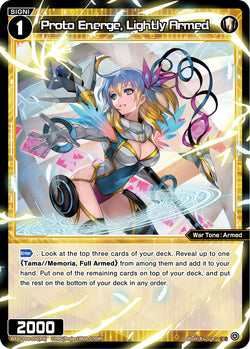 Proto Energe, Lightly Armed - WXDi-P08-050[EN]