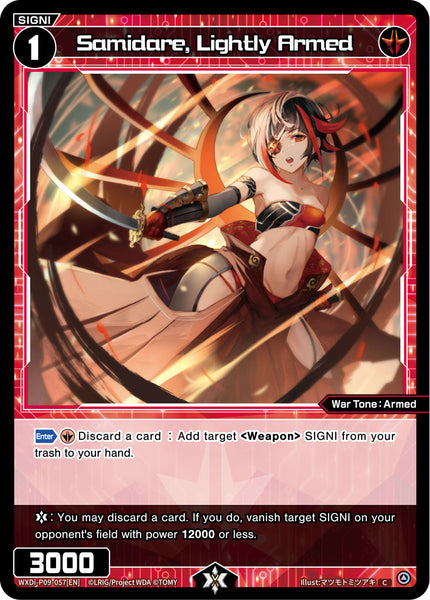 Samidare, Lightly Armed - WXDi-P09-057[EN]