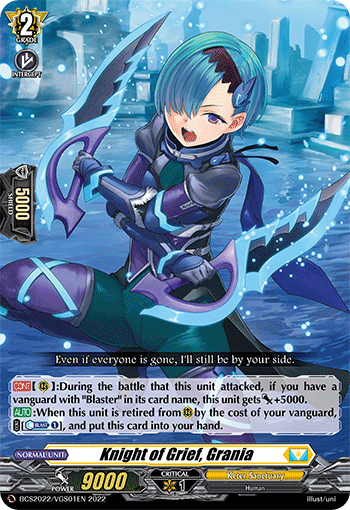 Knight of Grief, Grania - BCS2022/VGS01EN