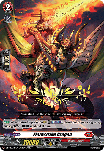 Flarestrike Dragon (Hot Stamped) - BSF2022/VGD02EN