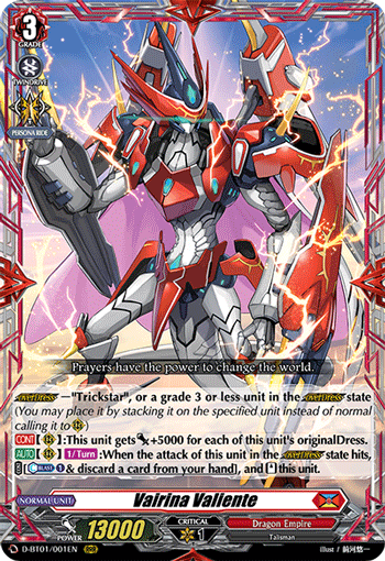 Vairina Valiente - D-BT01/001EN