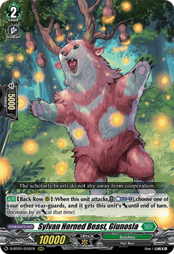 Sylvan Horned Beast, Giunosla - D-BT01/010EN
