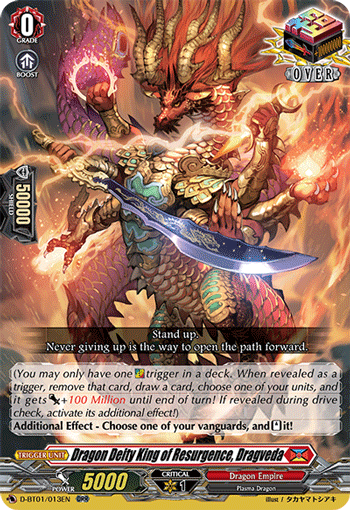 Dragon Deity King of Resurgence, Dragveda - D-BT01/013EN