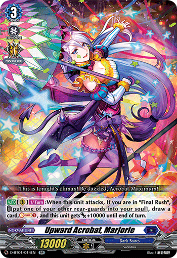 Upward Acrobat, Marjorie - D-BT01/014EN