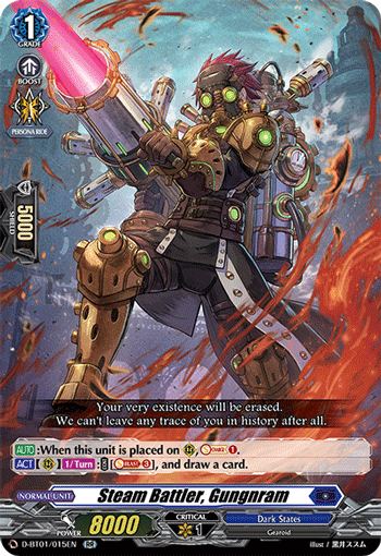 Steam Battler, Gungnram - D-BT01/015EN