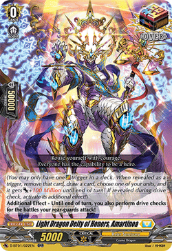Light Dragon Deity of Honors, Amartinoa - D-BT01/022EN