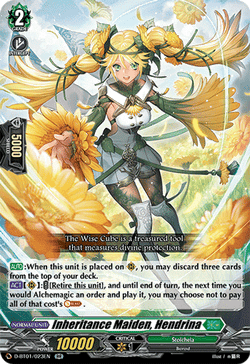 Inheritance Maiden, Hendrina - D-BT01/023EN