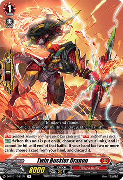 Twin Buckler Dragon - D-BT01/031EN