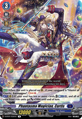 Phantasma Magician, Curtis - D-BT01/032EN