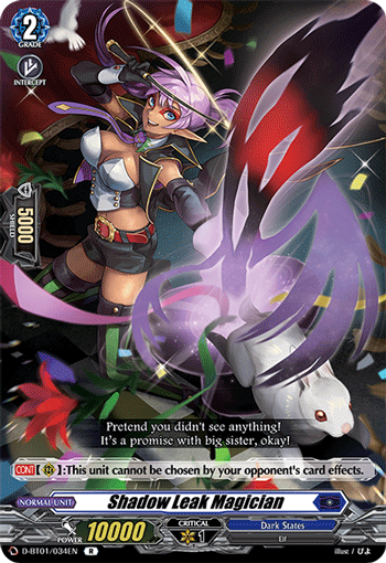 Shadow Leak Magician - D-BT01/034EN