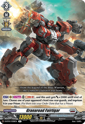 Granaroad Fairtigar - D-BT01/038EN