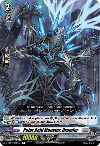 Polar Cold Monster, Drumler - D-BT01/040EN