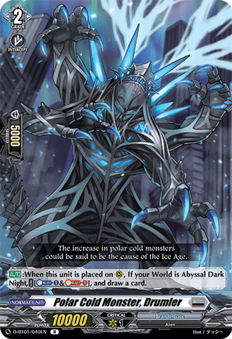 Polar Cold Monster, Drumler - D-BT01/040EN