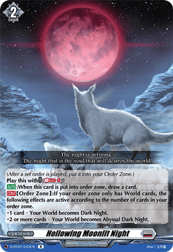 Hollowing Moonlit Night - D-BT01/043EN