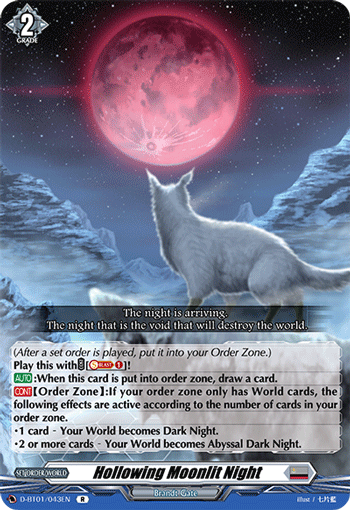 Hollowing Moonlit Night - D-BT01/043EN