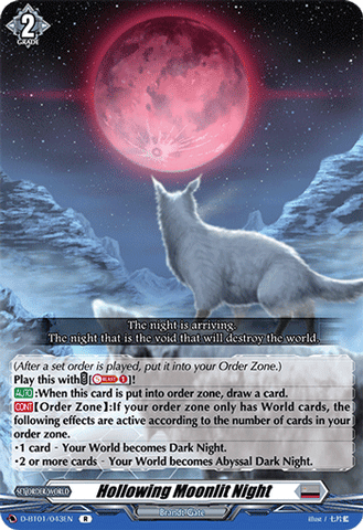 Hollowing Moonlit Night - D-BT01/043EN
