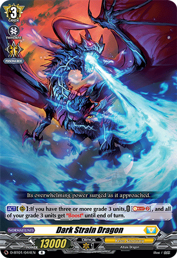 Dark Strain Dragon - D-BT01/044EN